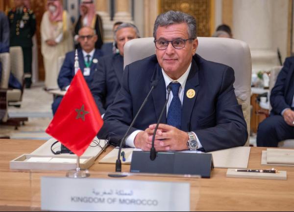 أخنوش يمثل الملك "محمد السادس" ويتلو رسالته السامية في القمة العربية الصينية بالرياض